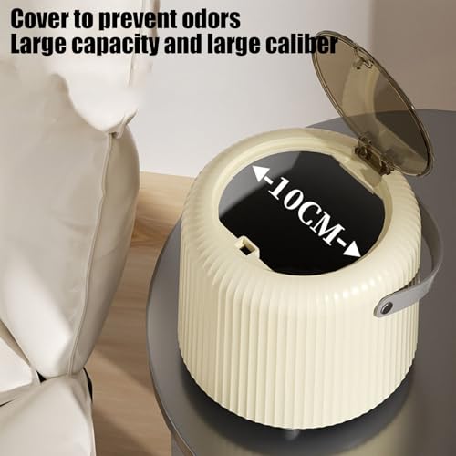 Small Trash Can with Lid Removable S1914