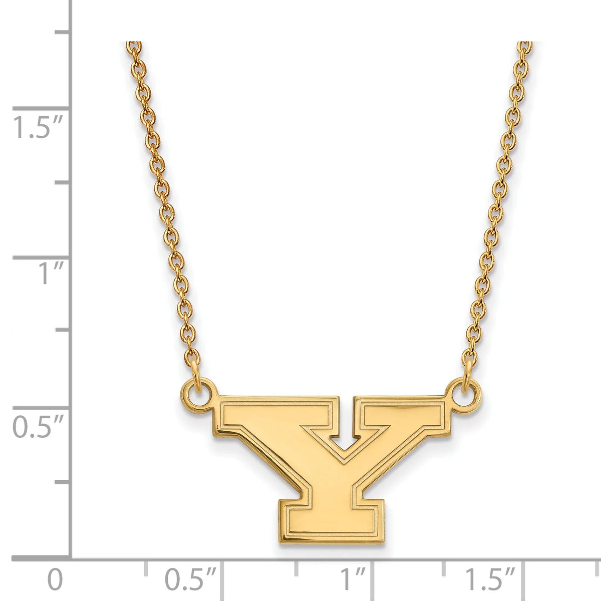 14k Yellow Gold Pendant Necklace N99611