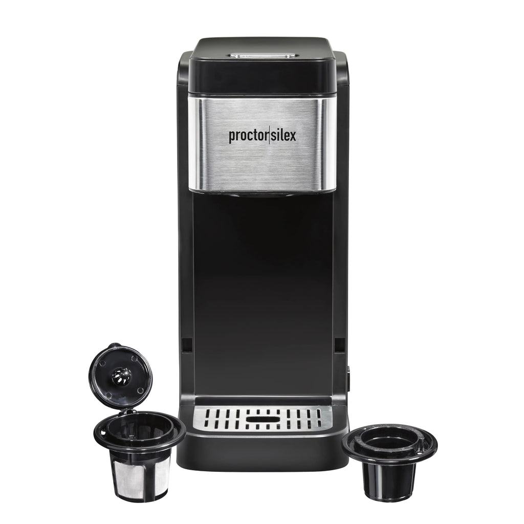 Single-Serve Coffee Maker, 40 oz. Reservoir, Black P3459