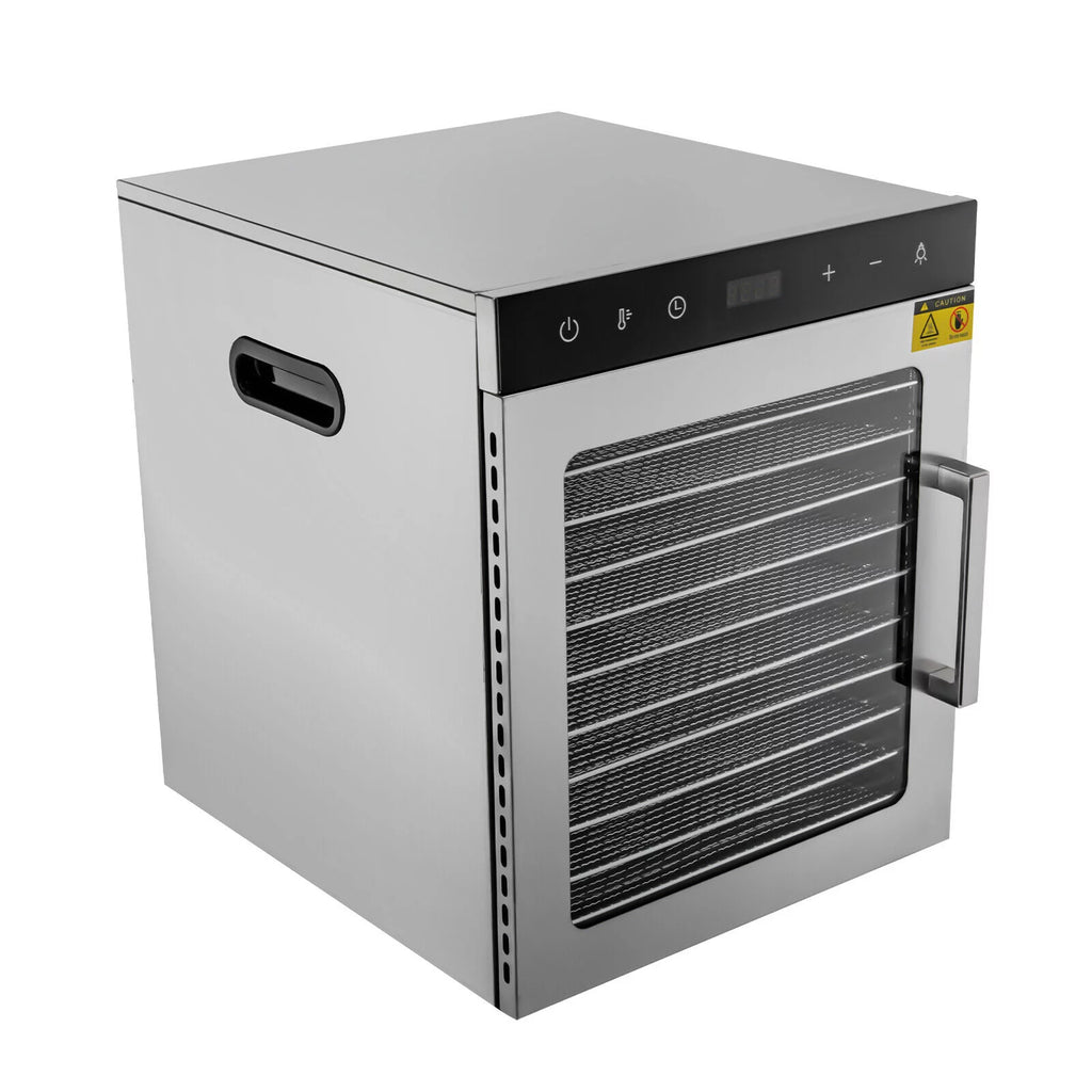10 Trays Stainless Steel Food Dehydrator with Timer X9844