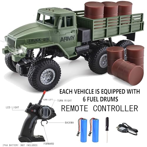 6x6 1/16 Scale 4WD Remote Control Military Truck T32029