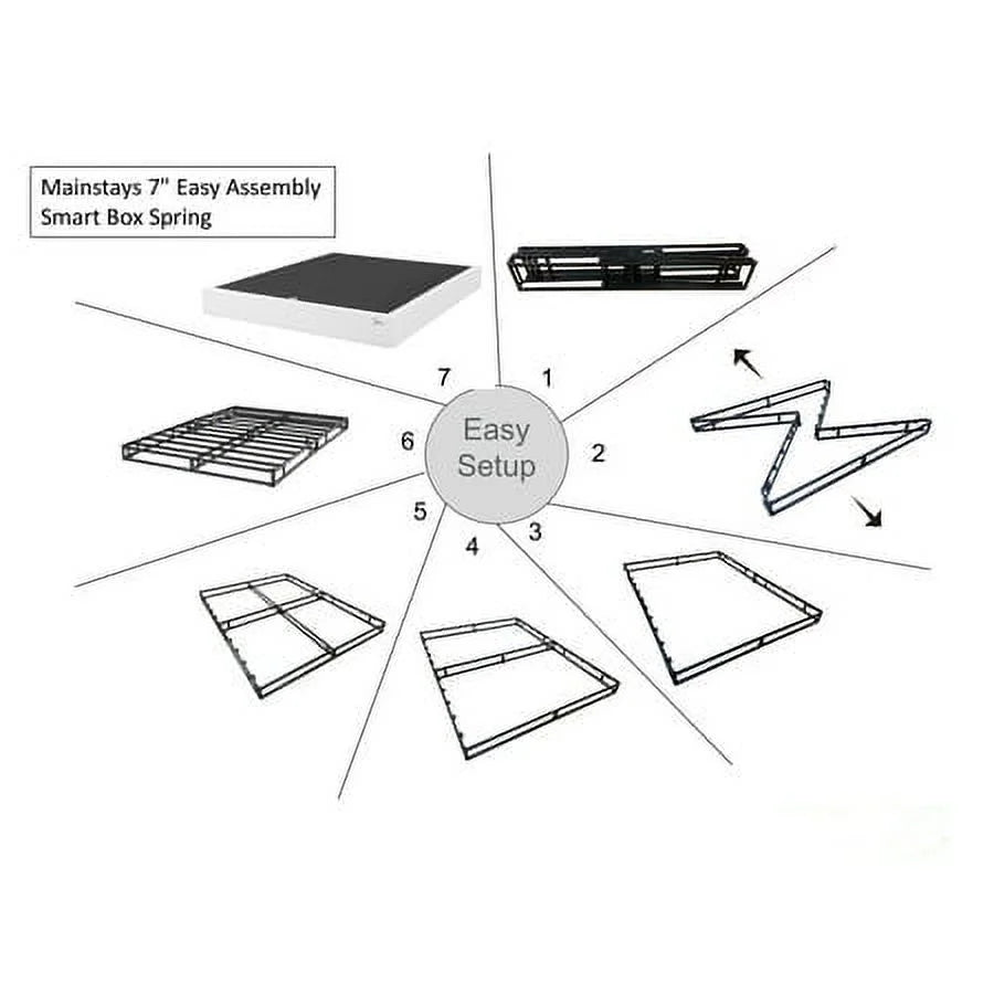 Twin Smart Box Spring O8125
