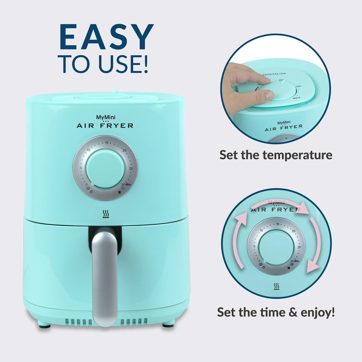 Aqua 1-Quart Air Fryer R17012