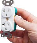 White AC Outlet C99856
