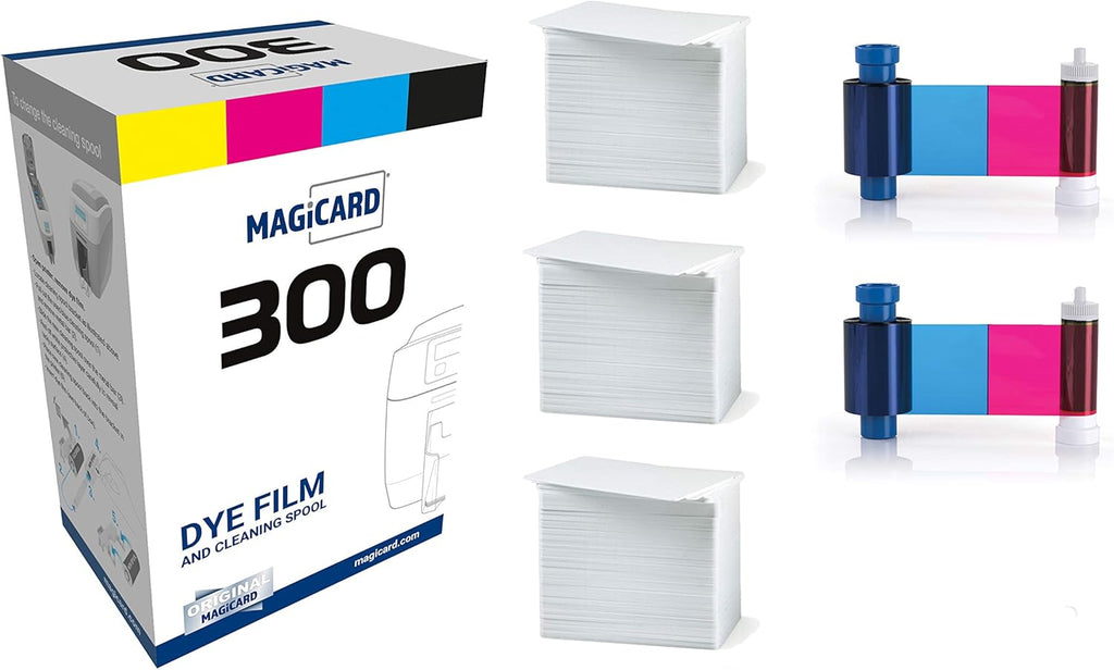 CR80 PVC Cards with Color Ribbon H12340