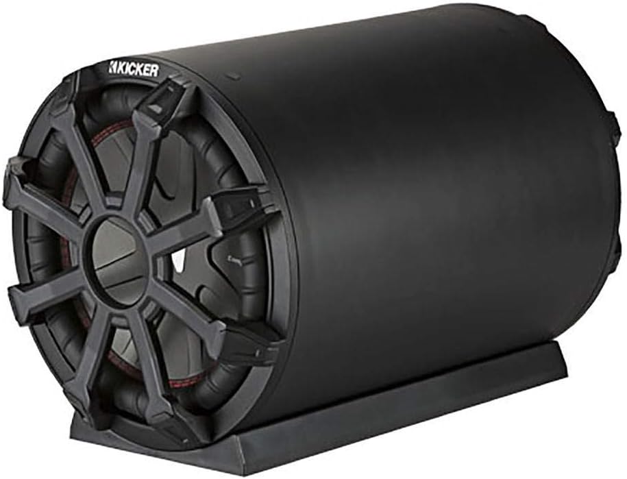 Black Loaded Trunk Mounted Tube Sub Speakers Y8320
