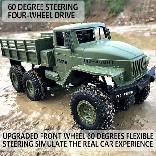 6x6 1/16 Scale 4WD Remote Control Military Truck T32029