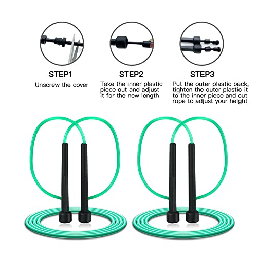 10 Pack PVC Adjustable Jump Rope V87918