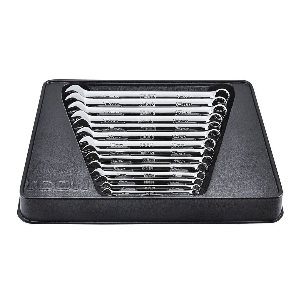 Metric Combination Wrench Set, 14 Piece L9964