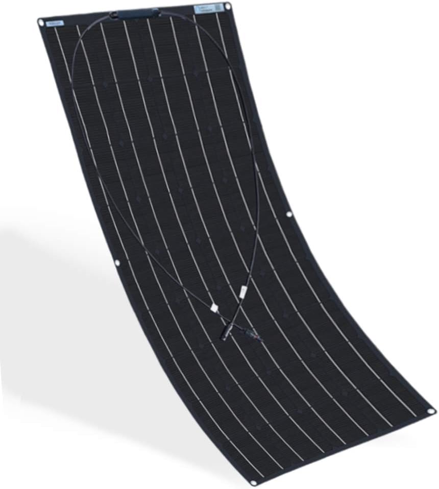 100W 12V Flexible Solar Panel Kit with 10A Controller W5794