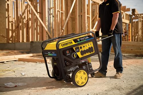 15,000-Watt Electric Start Tri Fuel Portable Generator Y82521
