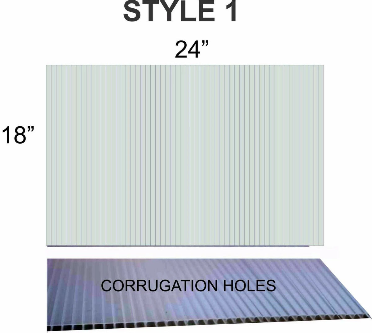 10 Black Corrugated Plastic 18" x 24" 4mm Yard Signs E64804