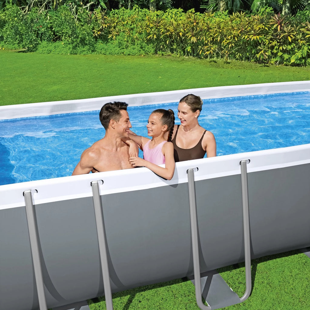 18' x 9' x 48" Rectangular Above Ground Swimming Pool Set P19275