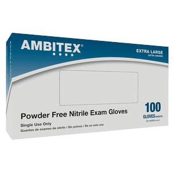 Nitrile Exam Glove Large, Box of 100 W20523