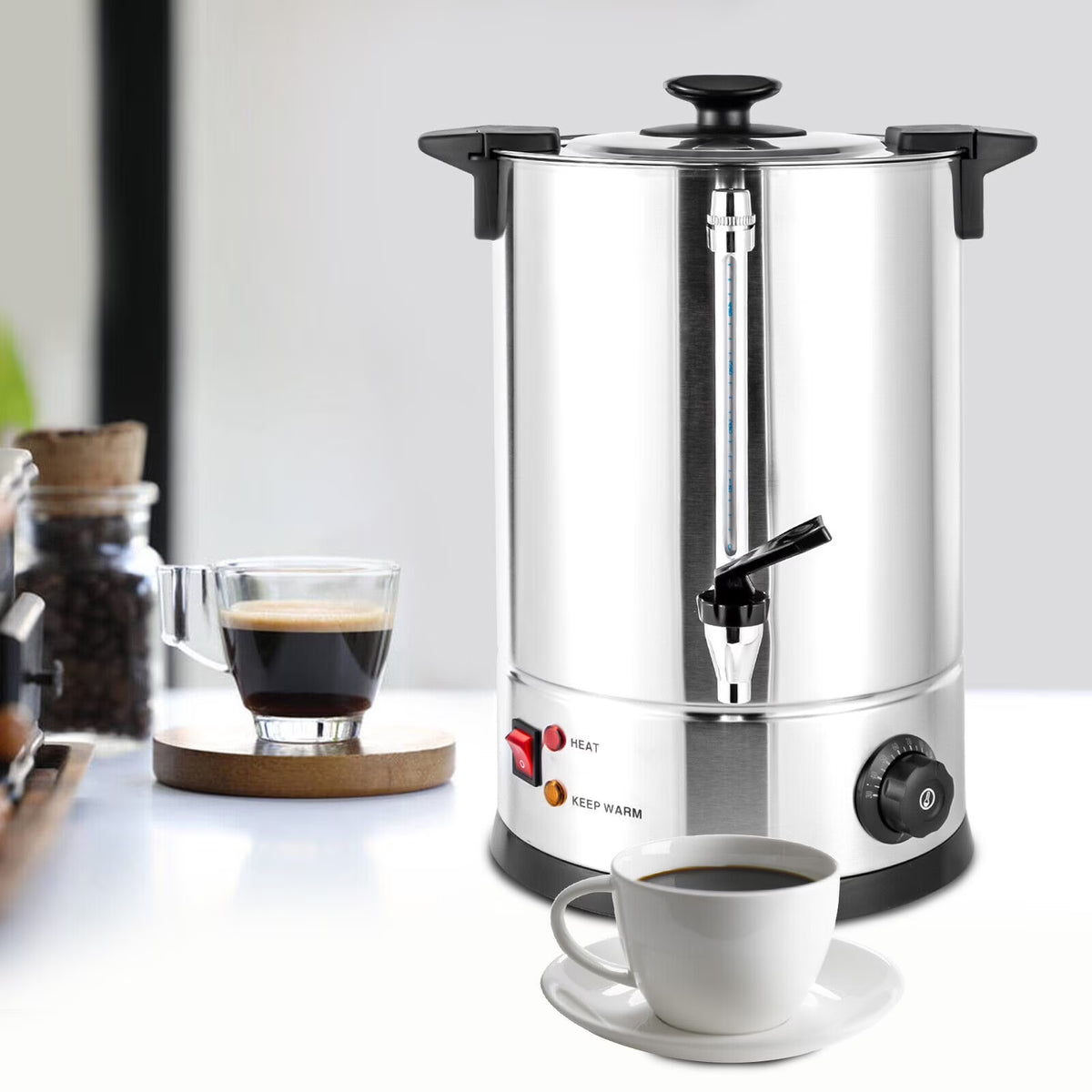 Stainless Steel 12L Coffee Urn X67831