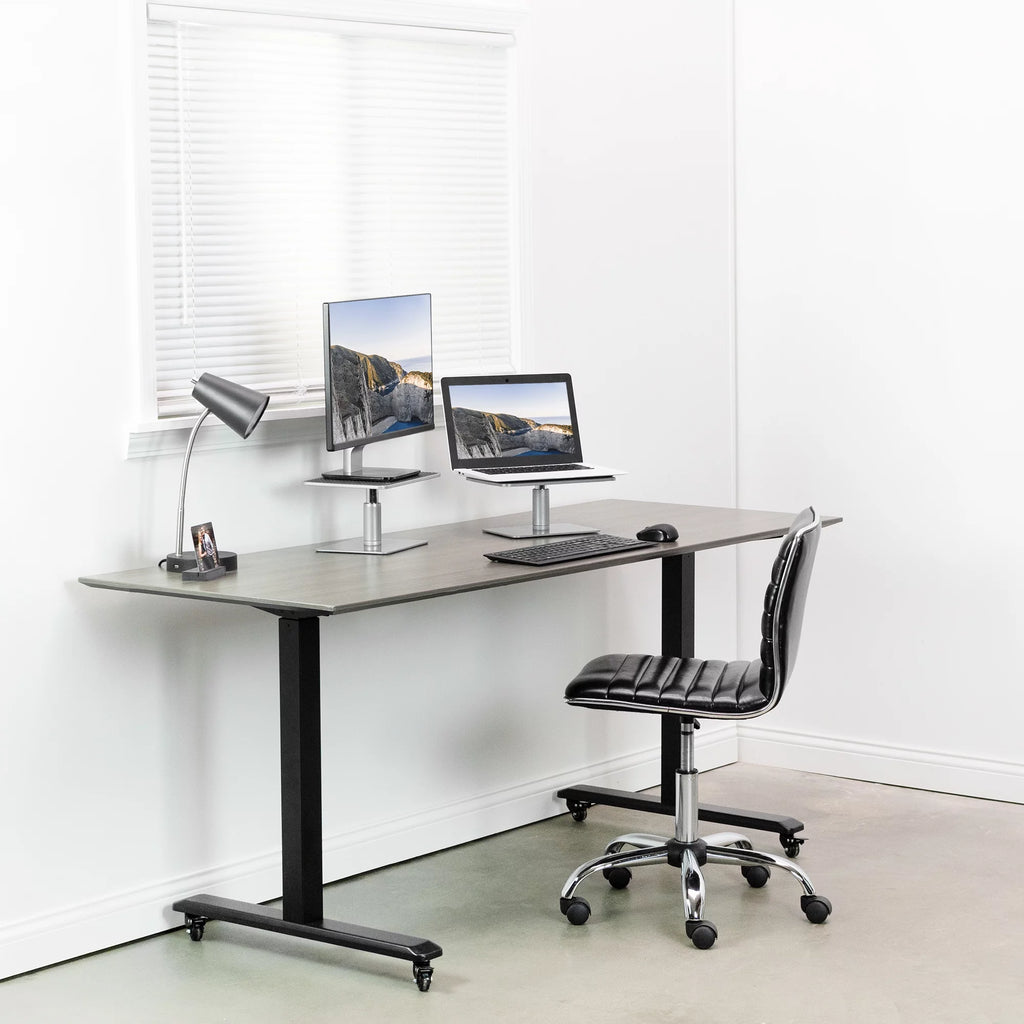 Height Adjustable Ergonomic Computer Monitor and Laptop Riser Stand E4805