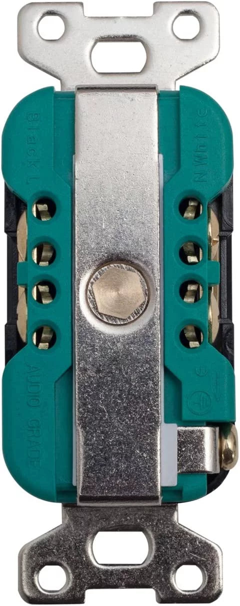 White AC Outlet C99856