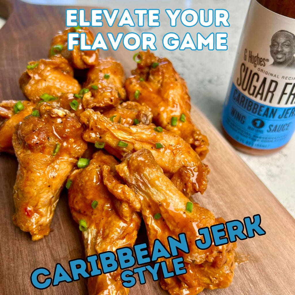 Caribbean Jerk Wing Sauce, 12 Oz. (3 pack) R6744