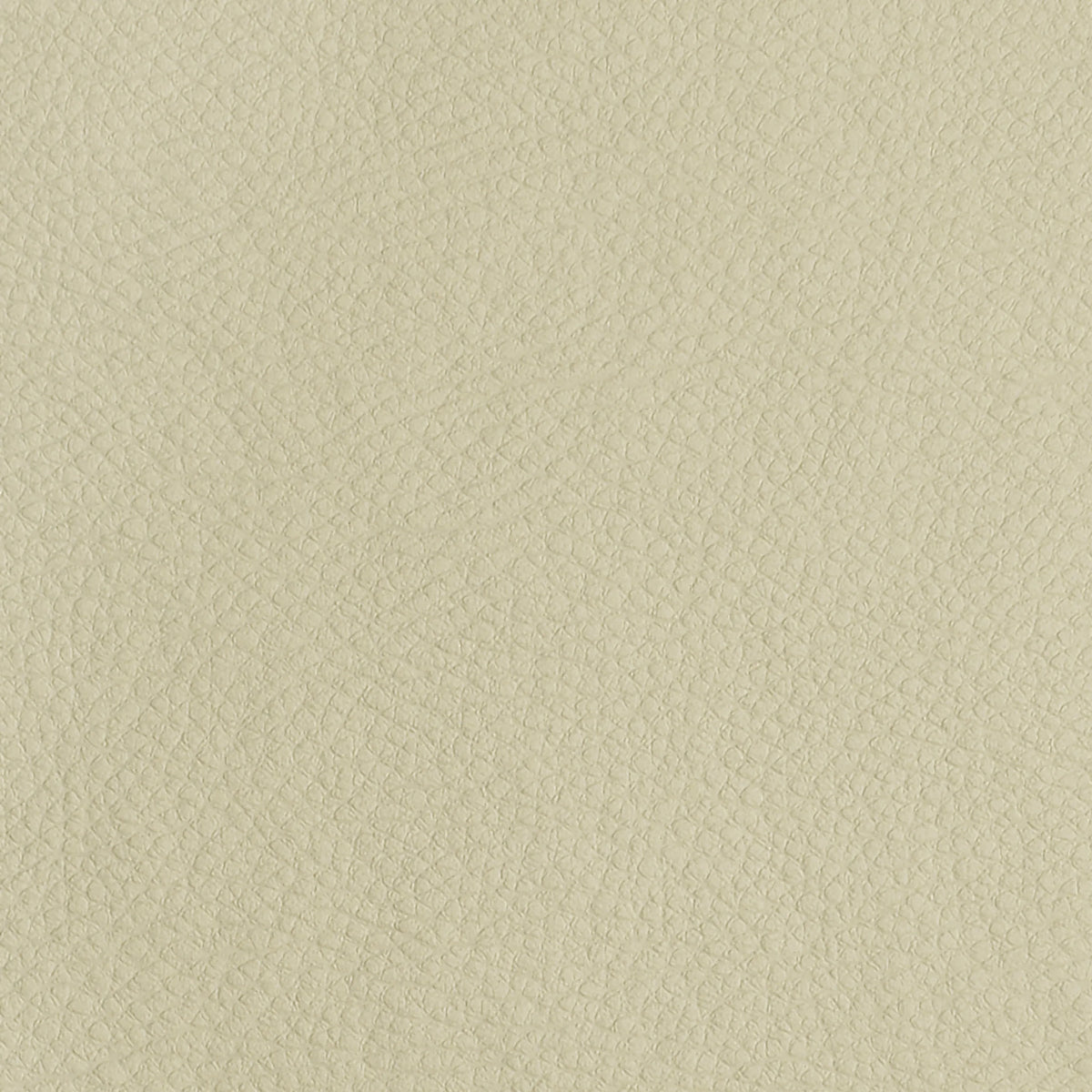 Cream Leatherette Ottoman W3490