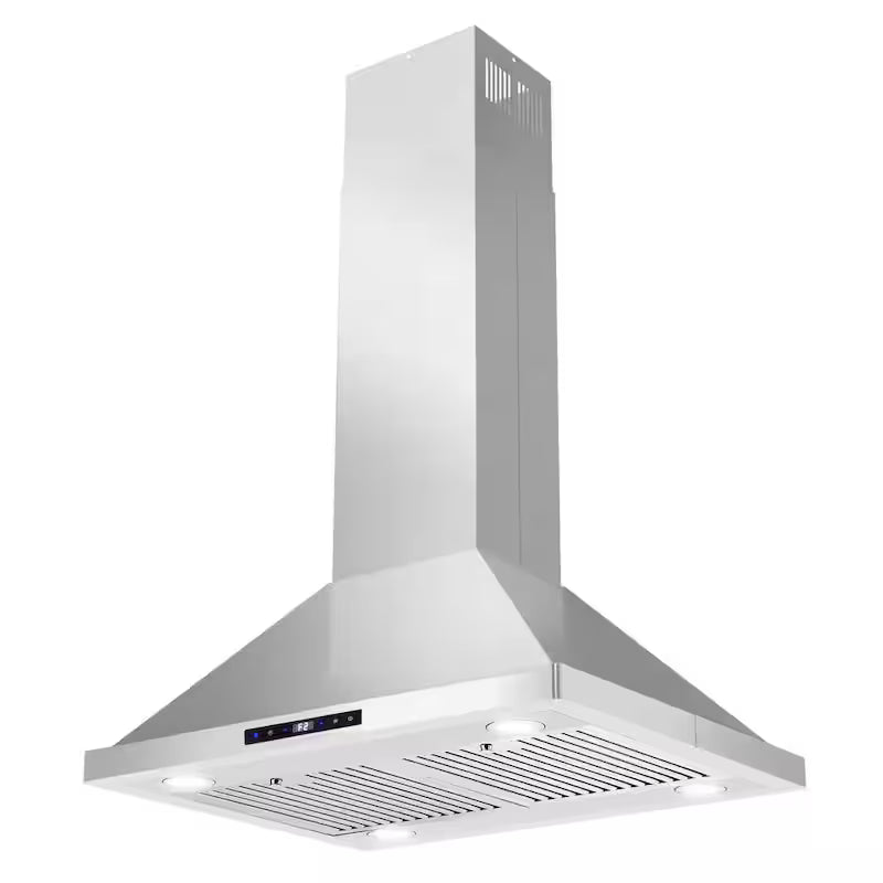 30 in. 380 CFM Convertible Ductless Island Range Hood K785