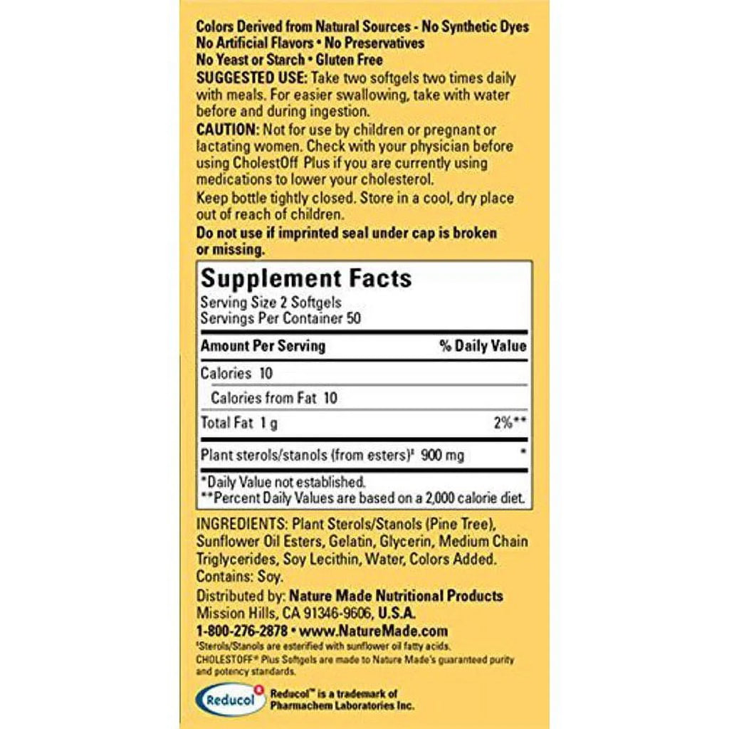100 Count CholestOff Plus Softgels J9866