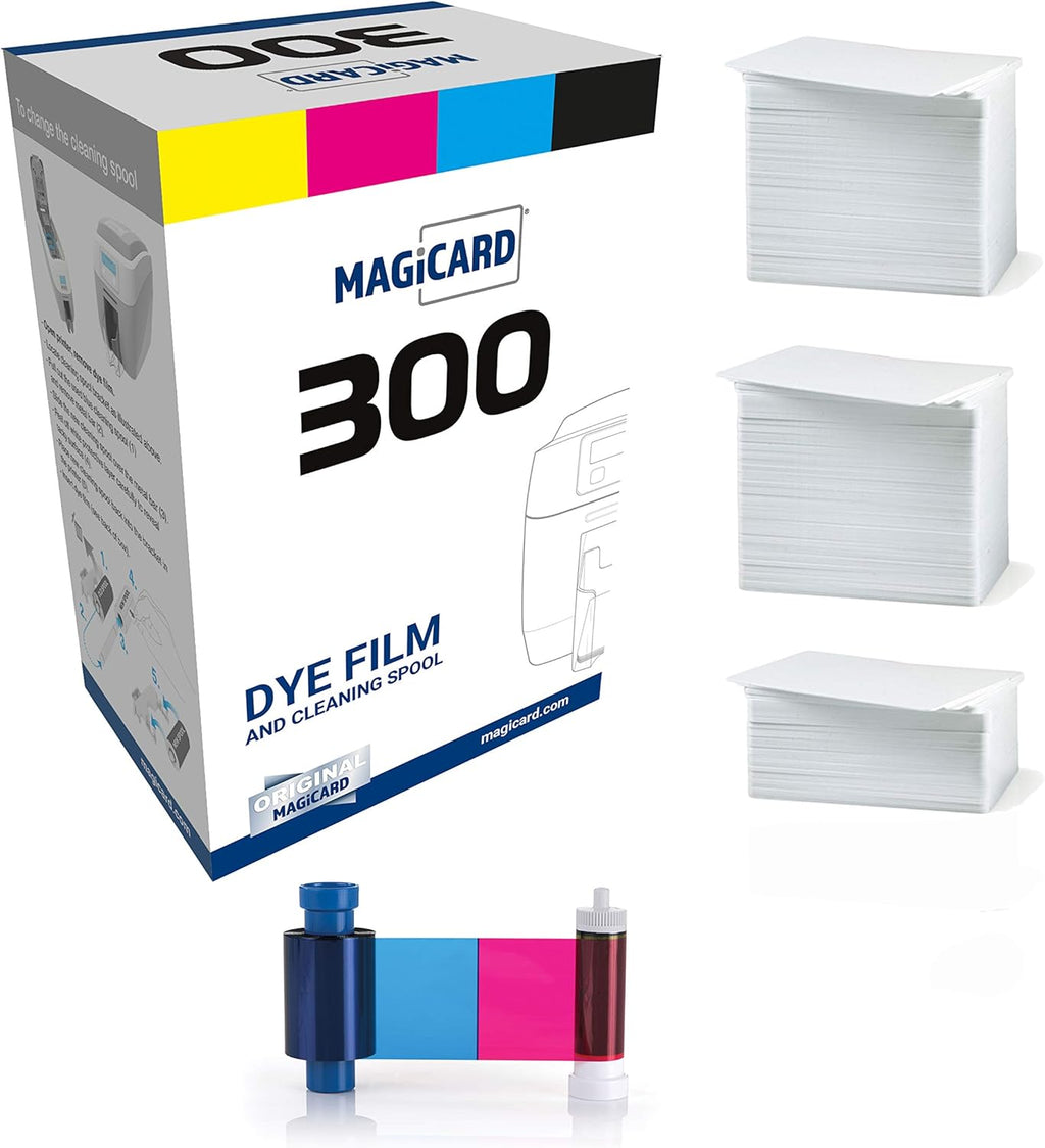 CR80 PVC Cards with Color Ribbon H12340
