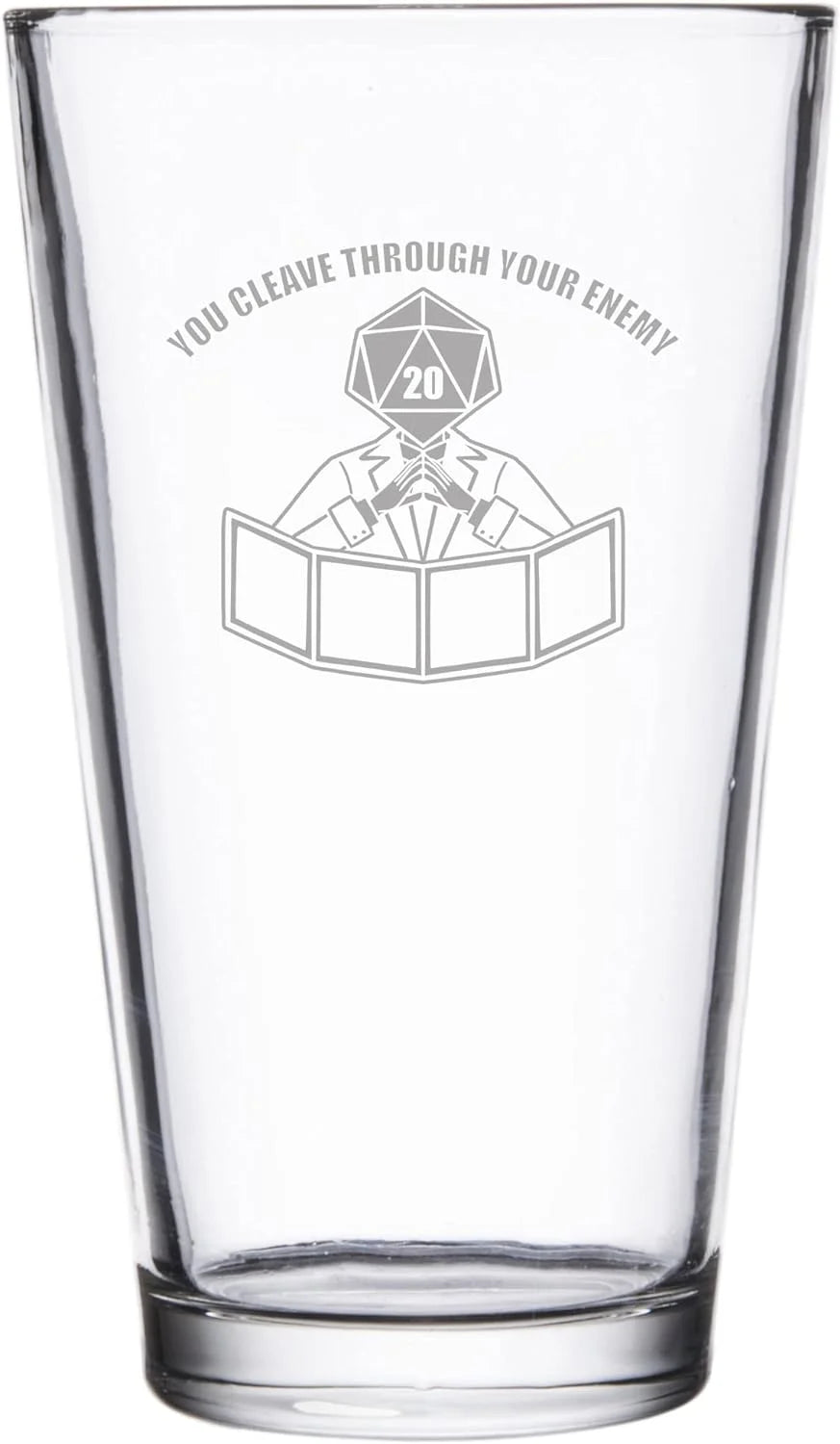 Engraved Pint Glass 16 Oz K602