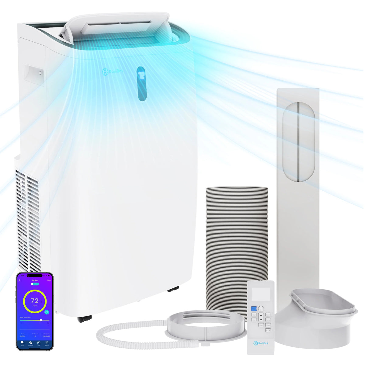 10,000 BTU Portable Air Conditioner & Dehumidifier X72959