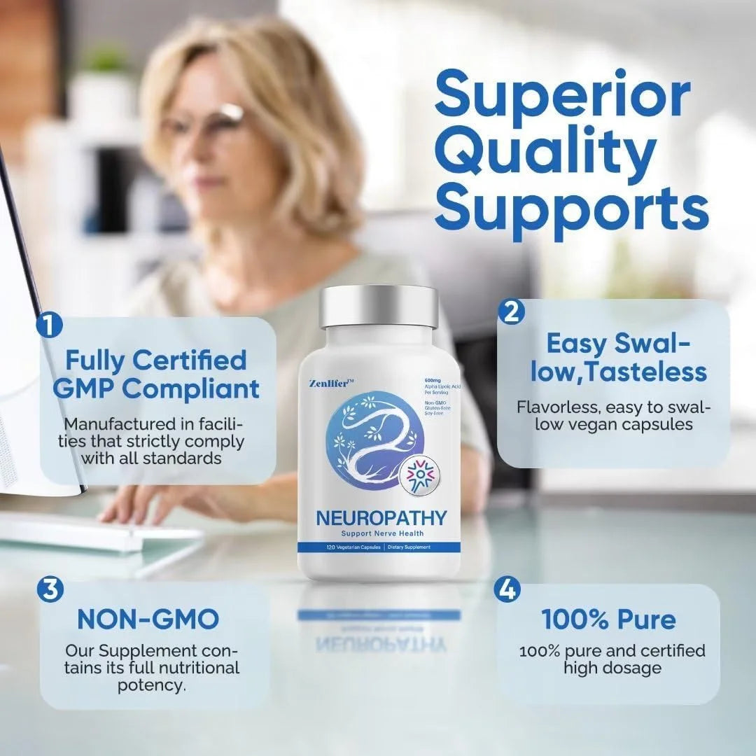 120 Capsules Nerve Savior Supplement Z88728