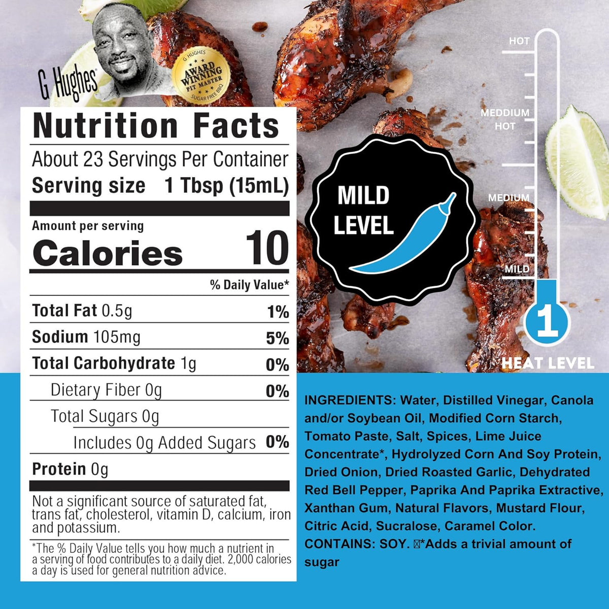 Caribbean Jerk Wing Sauce, 12 Oz. (3 pack) R6744