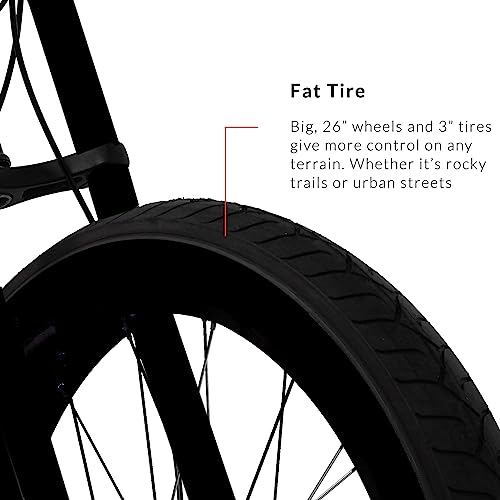 26" Speed Bicycles Chopper-Style Stretch Cruiser Bikes I9404
