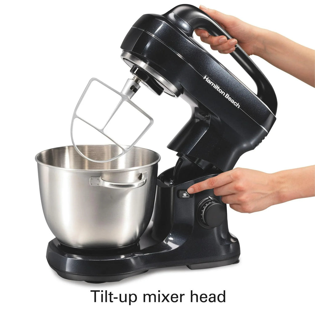 4 Qt. 7-Speed Tilt Head Stand Mixer Black E66578