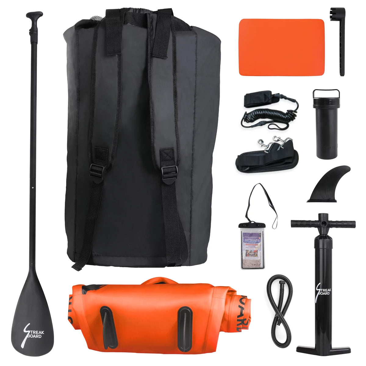 10' Inflatable Stand up Paddle Board with Paddle & Hand Pump N52091