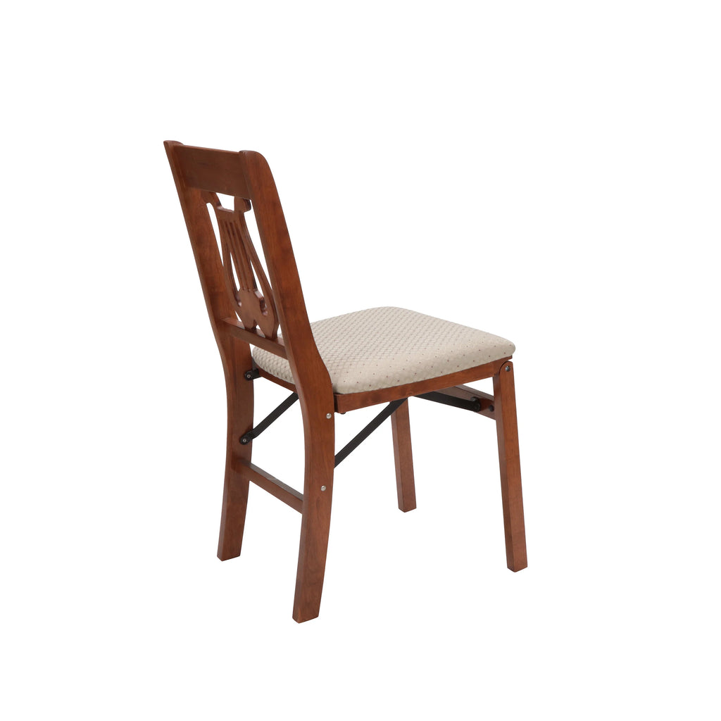 Light Cherry Folding Chair 2 Pack R8524