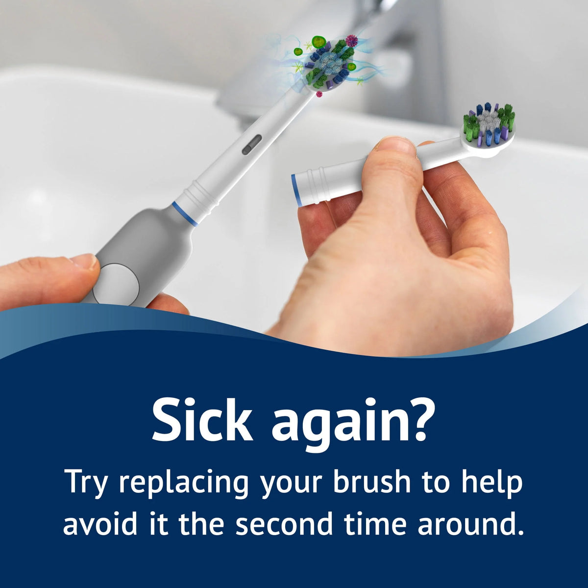Battery Powered Extra Soft Bristles Kids Toothbrush I675224