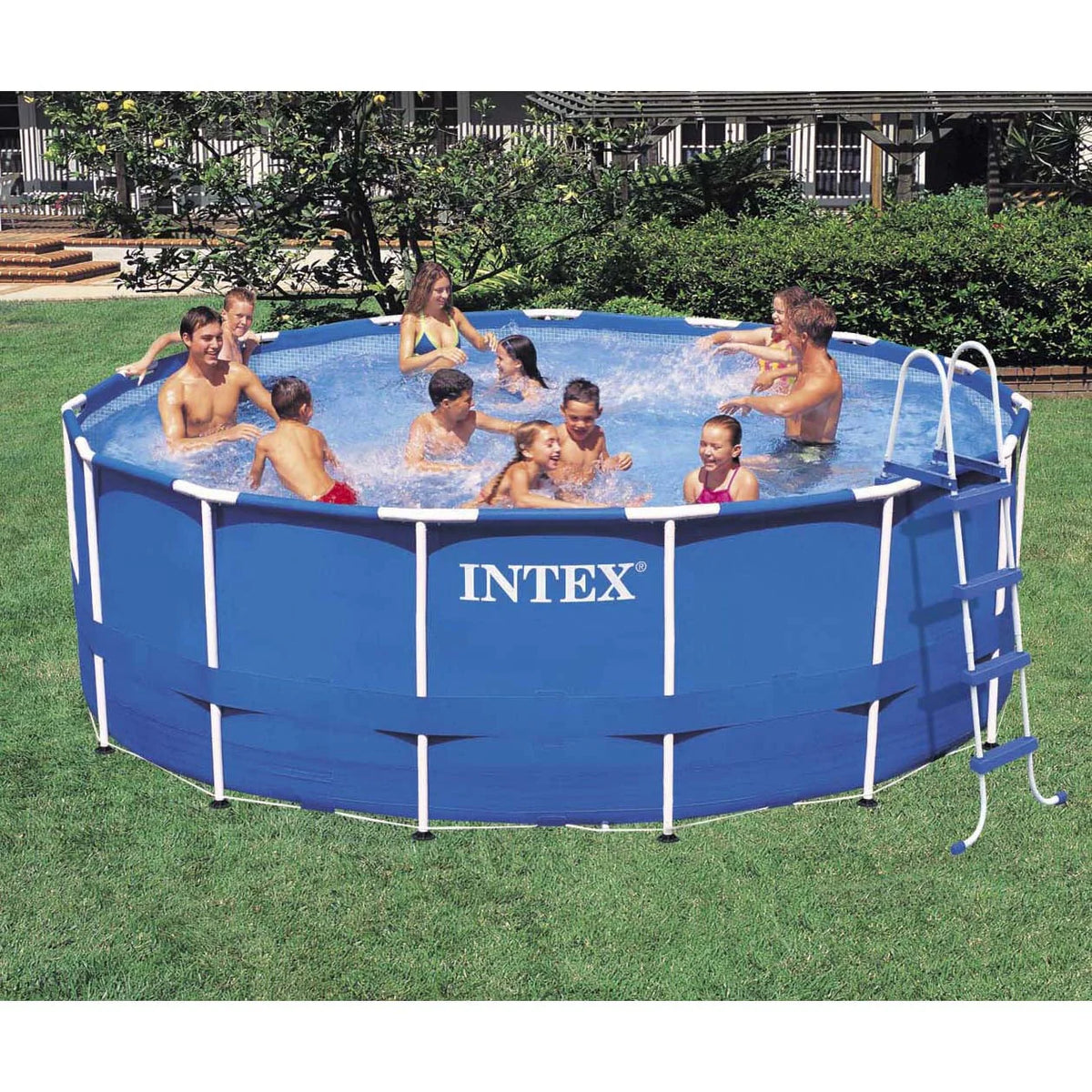 15-Feet by 48-Inch Metal Frame Pool Set A39265