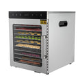 10 Trays Stainless Steel Food Dehydrator with Timer X9844