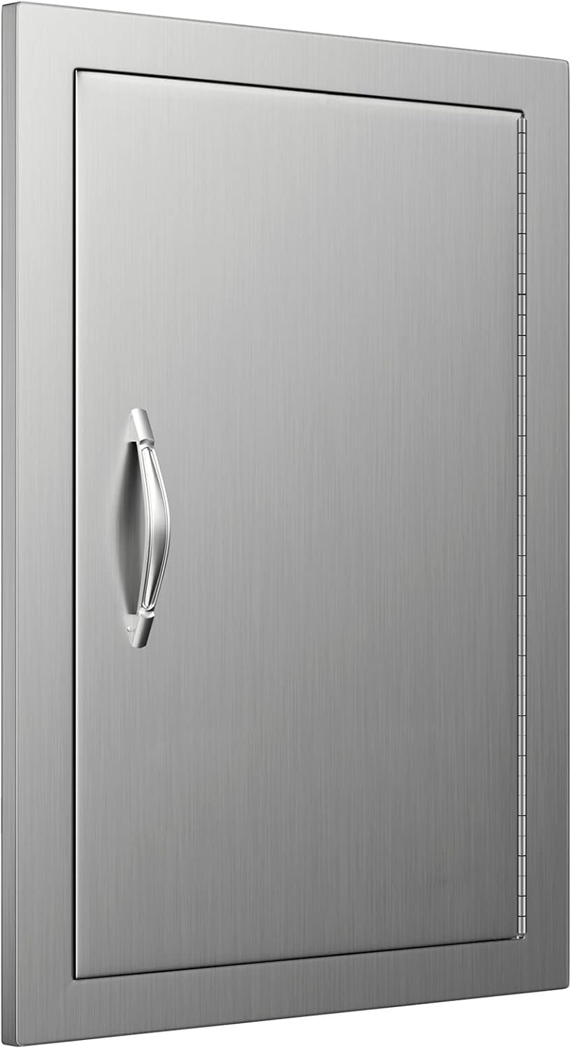 BBQ Access Door 17W x 24H Inch Stainless Steel Q24249