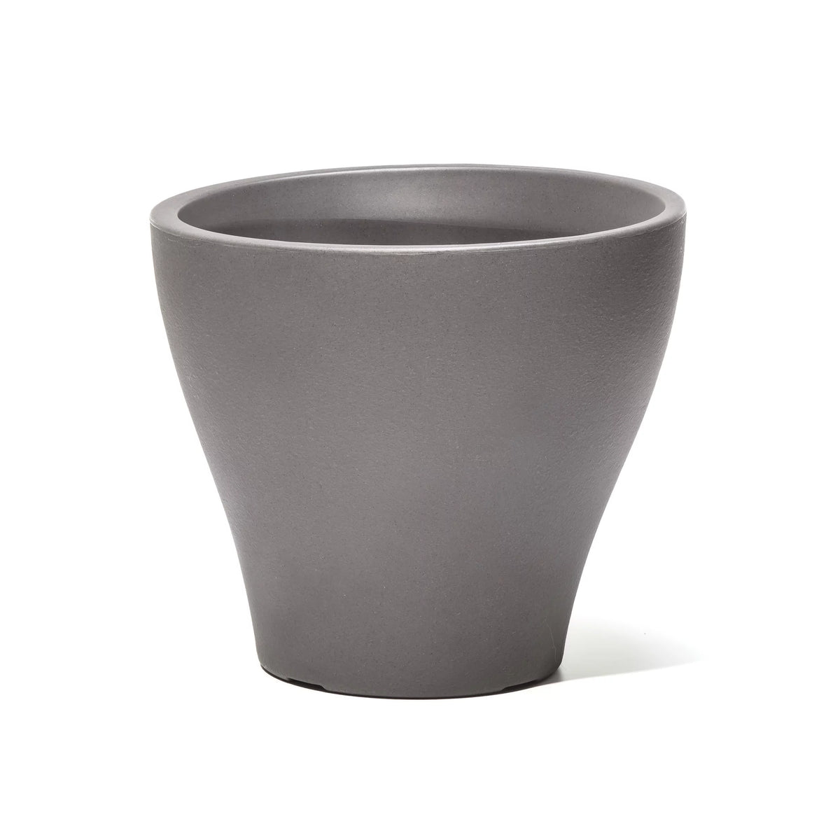 Dark Cedar Round Indoor Outdoor Plastic Planter and Pot Z2009