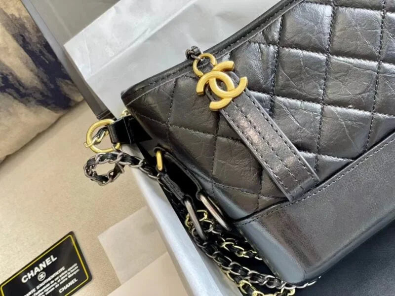 Black Hobo Bag B5623