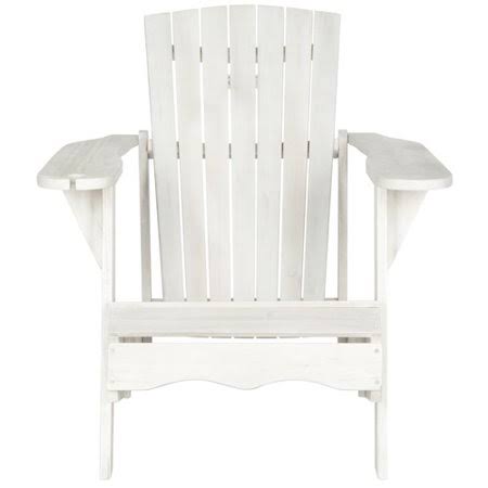 White Solid Wood Adirondack Chair C8860