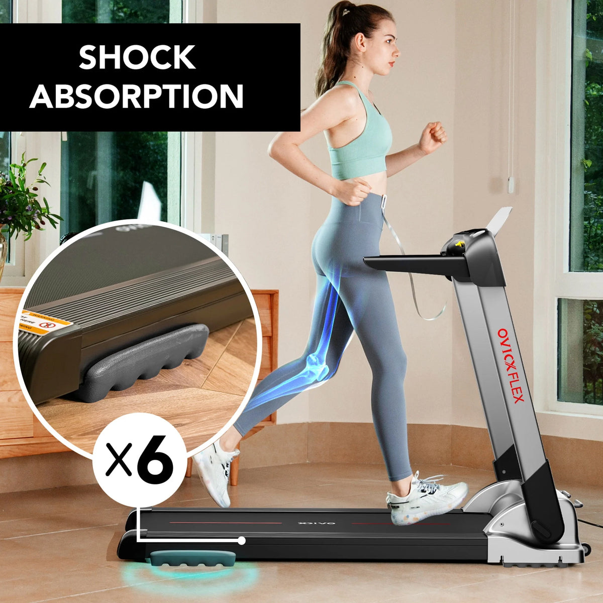 Portable Folding Treadmill P9633