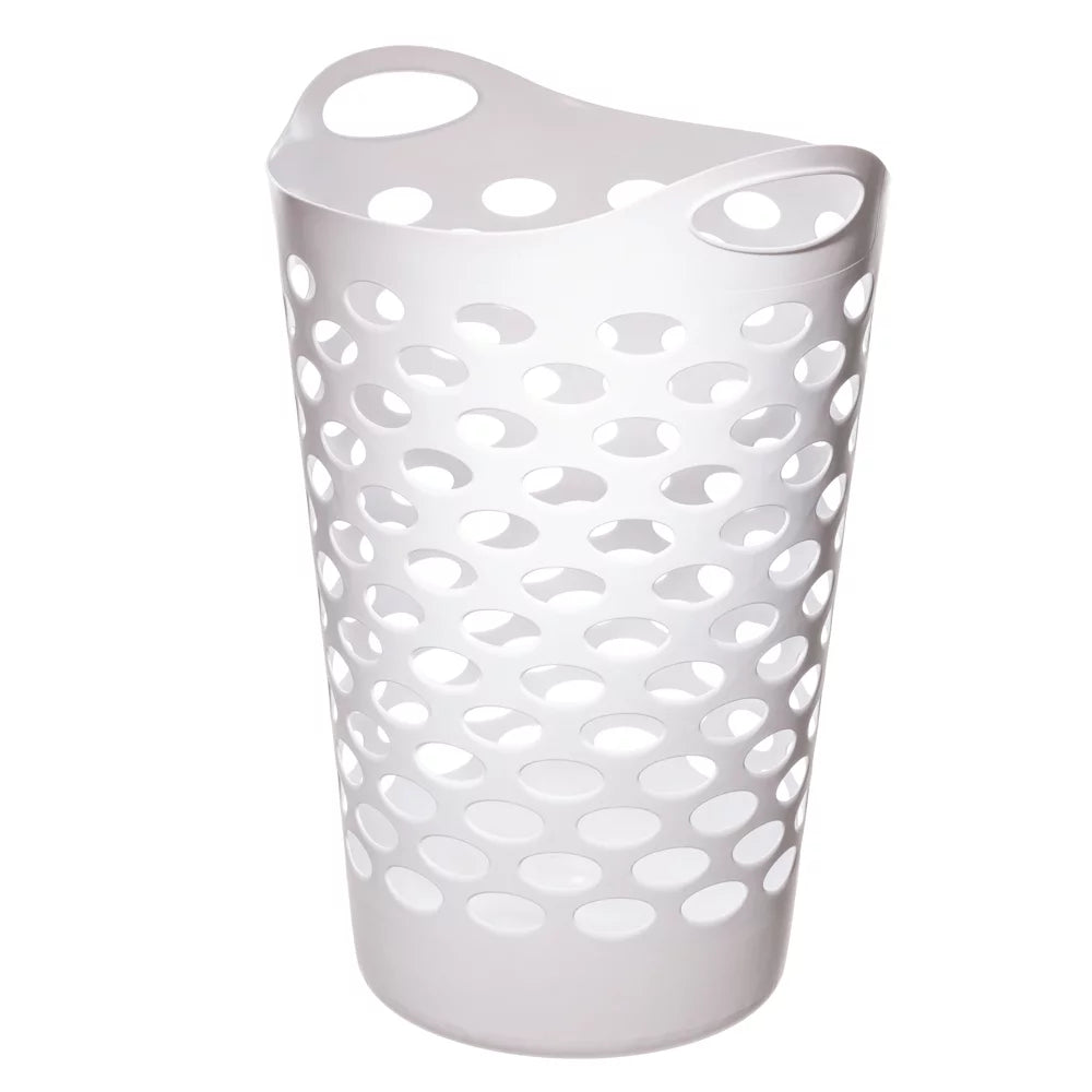 White 3 Pack Round Laundry Hamper U1501